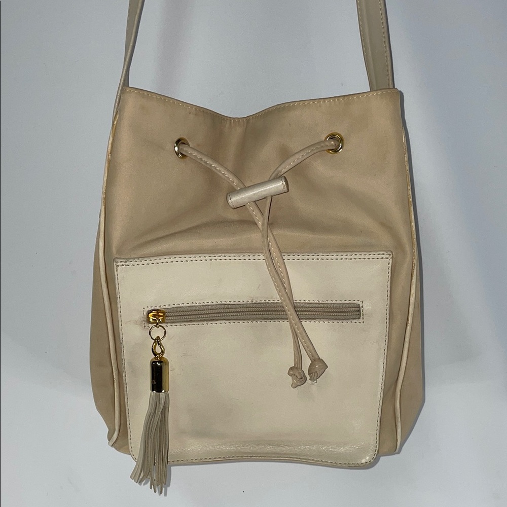 FRANCESCO BIASIA ITALIAN LEATHER BUCKET BAG FTL-02-014
